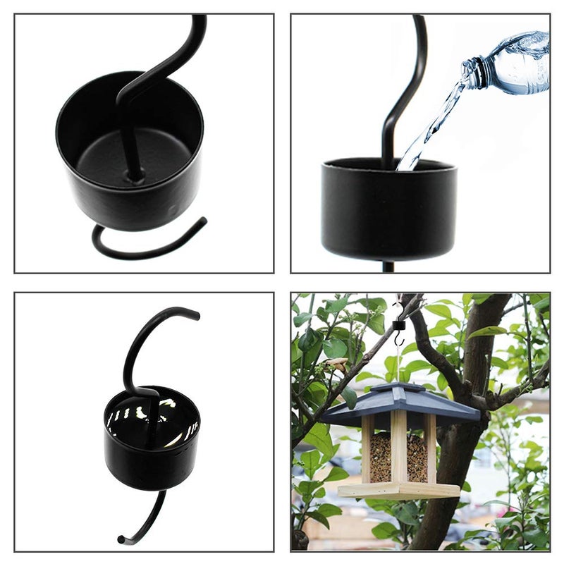 MR.FOAM Ant Moat for Hummingbird Feeders 2 Pack Black - Image 3